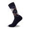 Premium Quality Brown Argyle Crew Socks