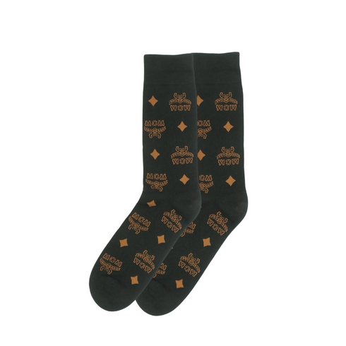 Queen Wow Black Funky Socks