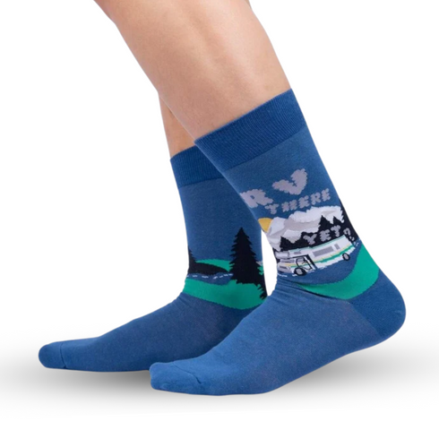 RV There Yet Funky Socks