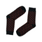 Red Polka Dots Crew Socks