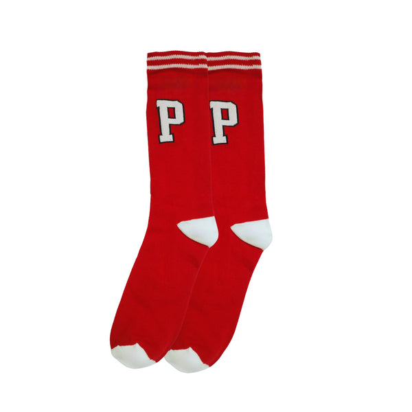 Red Polo RL Funky Socks