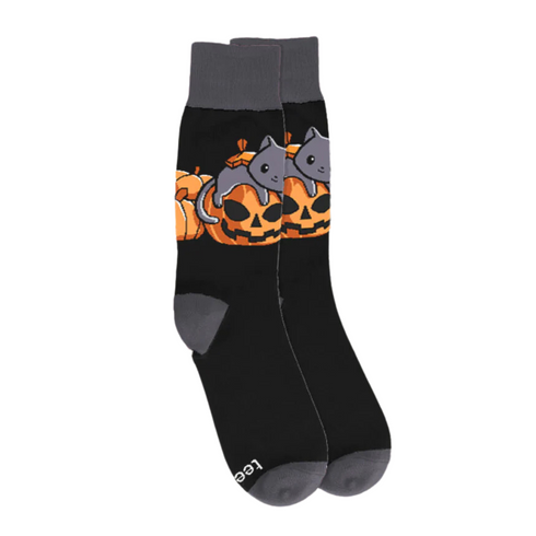 Spooky Kitty Funky Socks