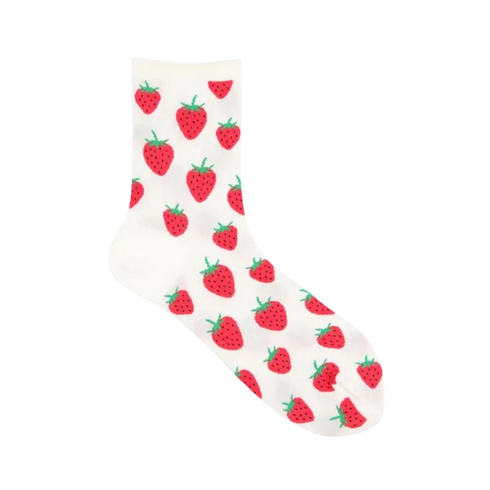 Strawberry Funky Socks