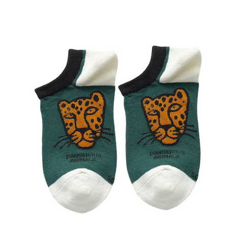 Tiger Face Funky Ankle Socks