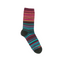 Tropical Stripe Crew Socks