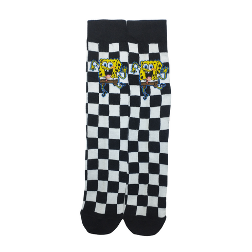 Vans SpongeBob Checkerboard Funky Socks