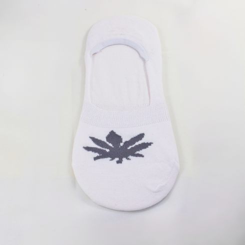 White Footsies No Show Invisible Socks