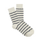 White Stripe Crew Socks