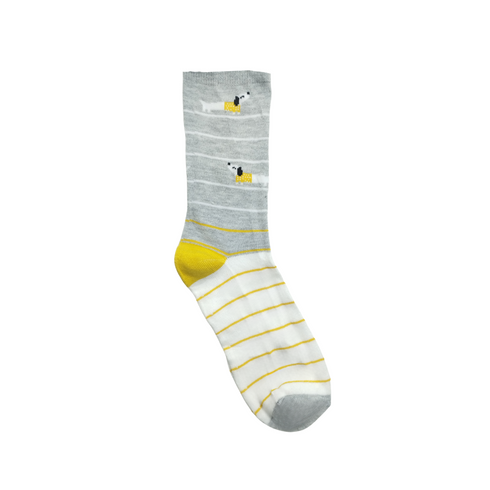 Yellow Liner Funky Socks