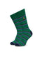 RL Green Stripes Crew Socks