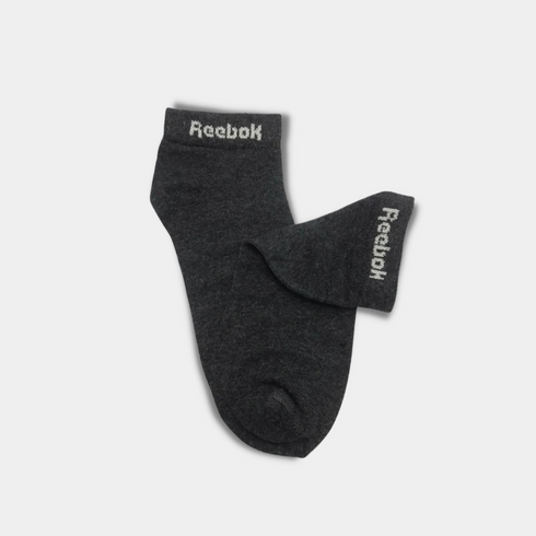 Reebok High Quality Ankle Socks Dark Grey