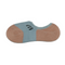 Blue Bold Stripe No Show Invisible Socks - Premium Quality