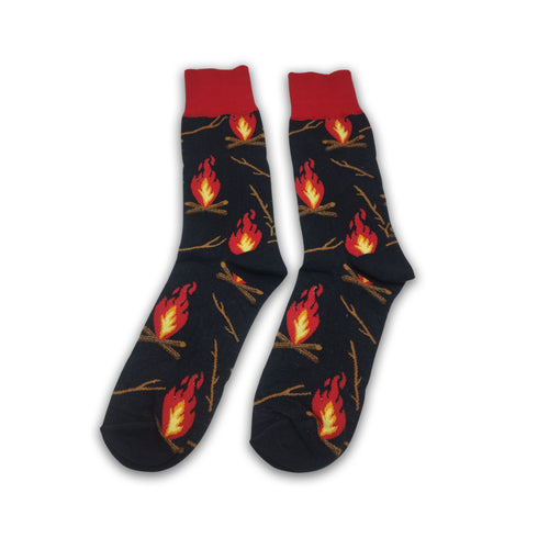 Fire Flame Funky Socks