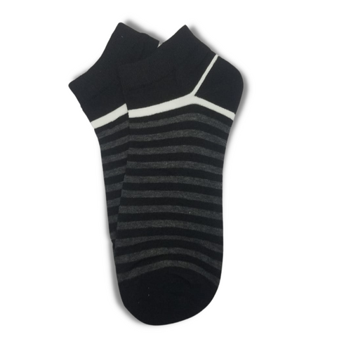 Black Liner Ankle Socks - Premium Quality