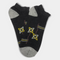 Premium Quality Strech Cotton Ankle Socks Black