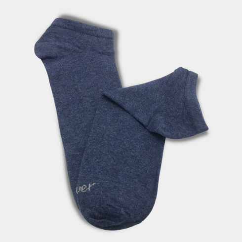 Oliver Premium Quality Ankle Socks Blue