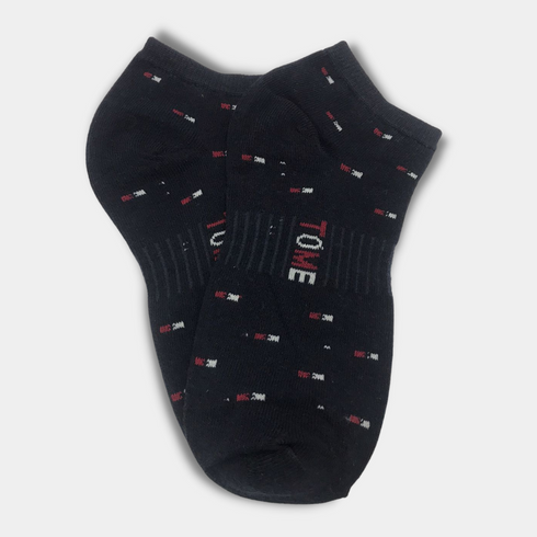 Tommy Multi Doted Premium Quality Ankle Socks Navy Blue