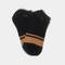 CK Bold Striped Ankle Socks Black