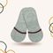 Berry Stripes No Show Socks Grey - SOXO #1 Imported Socks Brand in Pakistan