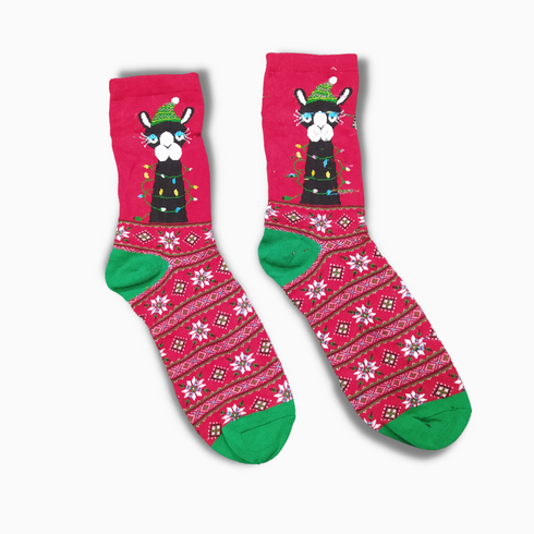Big Greeter Heads Funky Socks