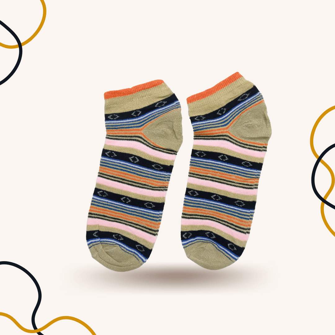 Biscotti Linear Ankle Socks SOXO 1 Imported Socks Brand in Pakistan