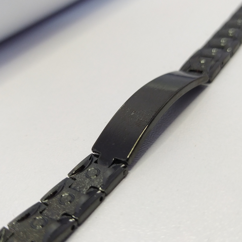 Black Hand Chain Bracelet For Men