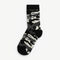 Black Camo Cotton Crew Socks