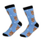 Blue Cat Pet Lover Animal Socks