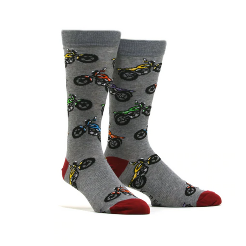 Coloured British Motorbikes Socks - SOXO #1 Imported Socks Brand in Pakistan