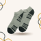 Corporate Ankle socks Grey Stripe - SOXO #1 Imported Socks Brand in Pakistan