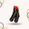 Crazy Banana Black Funky Socks - SOXO #1 Imported Socks Brand in Pakistan
