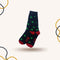 Festive Black Funky Socks - SOXO #1 Imported Socks Brand in Pakistan