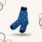 Foodie Fries Blue Funky Socks - SOXO #1 Imported Socks Brand in Pakistan