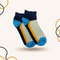 Funky Block Colours Socks White - SOXO #1 Imported Socks Brand in Pakistan