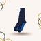 Geometric Printed Navy Blue Funky Socks - SOXO #1 Imported Socks Brand in Pakistan