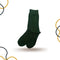 Green High Quality Cotton Crew Socks - SOXO #1 Imported Socks Brand in Pakistan