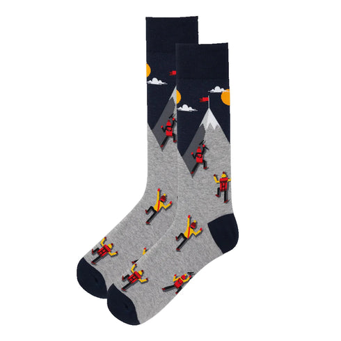 Mountain Climbers Funky Socks