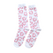 Pink Classic Pattern Funky Socks - SOXO #1 Imported Socks Brand in Pakistan