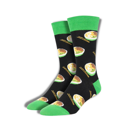 Ramen Noodle Foodie Socks