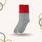 Shaddy Long Crew Socks red - SOXO #1 Imported Socks Brand in Pakistan