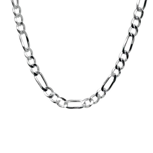 Sterling Silver Stainless Steel Curb Chain