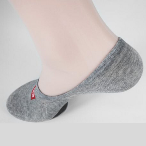 Suprome Legs No Show Invisible Socks Grey