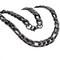 Titanium Plated Stainless Steel Black Chain