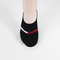 Tommy Legs No Show Invisible Socks Black