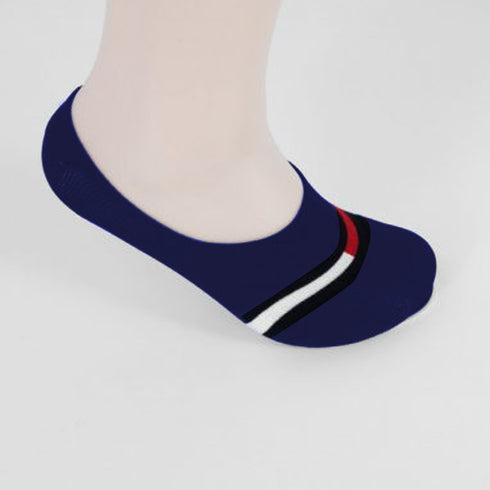 Tommy Legs No Show Invisible Socks Navy Blue