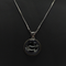 YA HUSSAIN Stainless Steel Pendant Chain Necklace