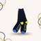 Yellow Multi Stripes Funky Socks - SOXO #1 Imported Socks Brand in Pakistan