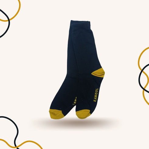 Yellow Spotted Crew Length Funky Socks - SOXO #1 Imported Socks Brand in Pakistan