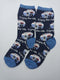 Navy Blue Enjoy The Ride Socks - SOXO #1 Imported Socks Brand in Pakistan