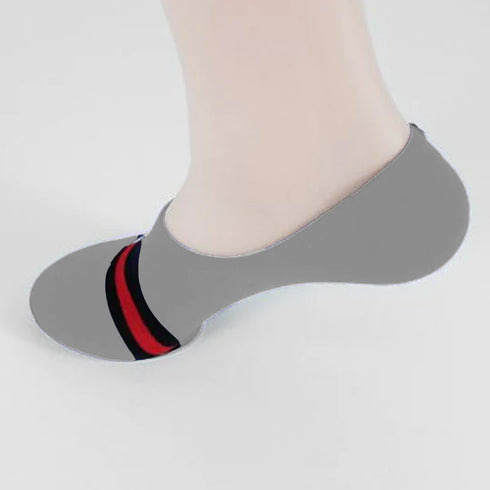 Tommy Legs No Show Invisible Socks Light Grey